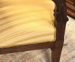 Fauteuil style Restauration en acajou, t