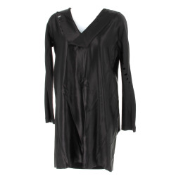 MARC JACOBS - Robe noire en soie, manche