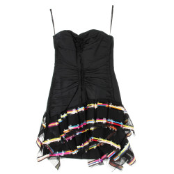 MARC JACOBS - Robe bustier noire avec se