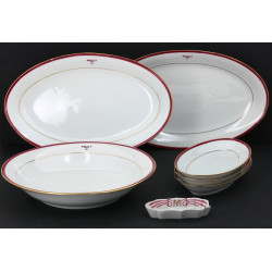 MAXIM'S de PARIS - 2 plats ovales, un pl