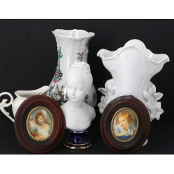 THARAUD à Limoges - "Buste de Louise Br