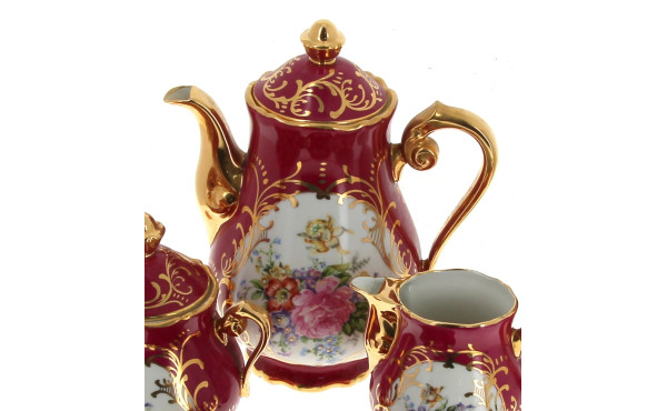 PARIS - Verseuse, sucrier couvert, et un