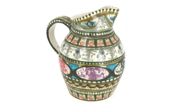 L'HELGUEN - Grand pichet en grès à décor