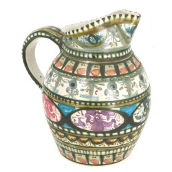 L'HELGUEN - Grand pichet en grès à décor