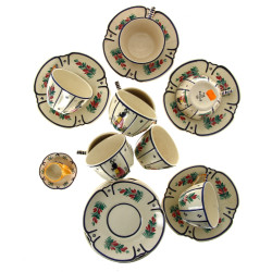 HB QUIMPER - 9 tasses déjeuner et 10 sou