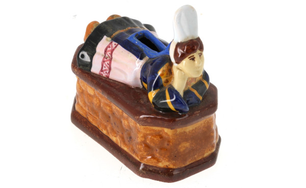 HENRIOT Quimper - Tire-lire en faïence p