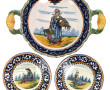 HENRIOT Quimper - Melonière en faïence p